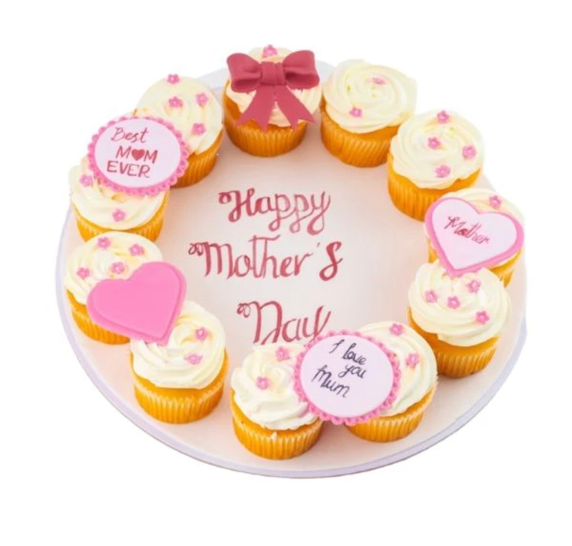 Mother's Day Cupcake board