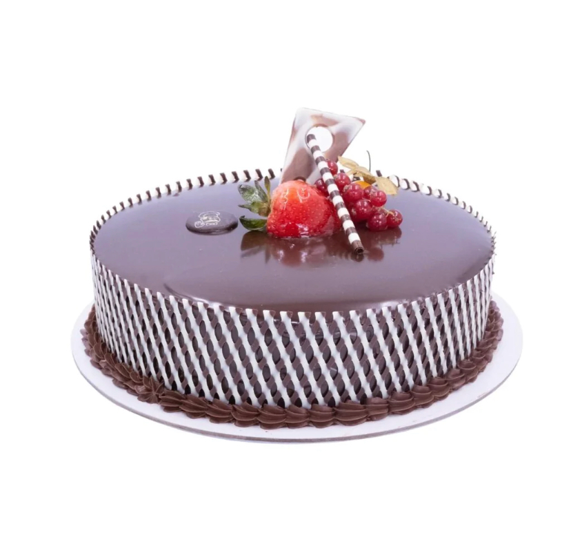 Chocolate Truffle Lattice Cake